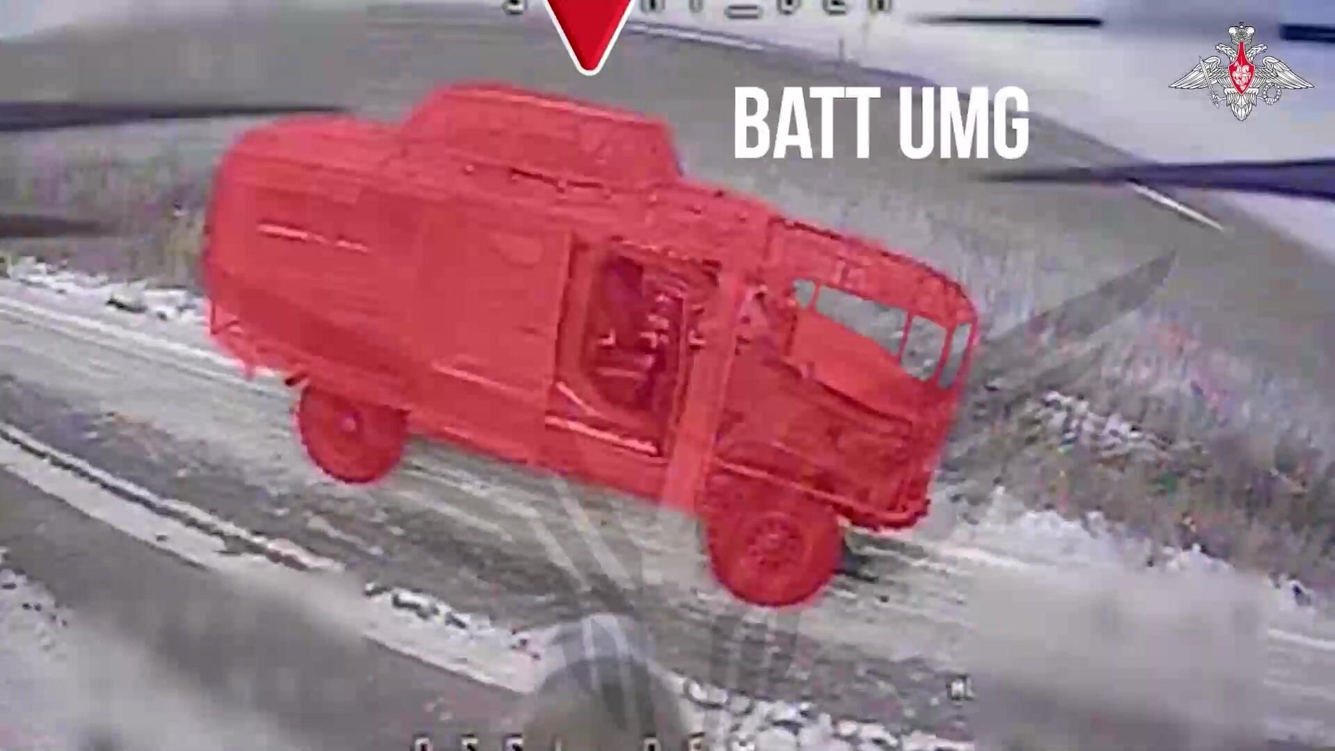 Уничтожение FPV-дронами бронетехники, автомобилей и личного состава ВСУ в Курской области - РИА Новости, 1920, 27.02.2025
