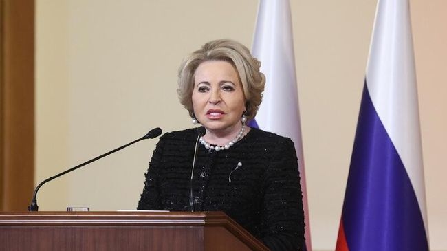 Председатель Совета Федерации России Валентина Матвиенко 