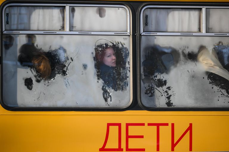 Пассажиры в автобусе в Новосибирске Пассажиры в автобусе в Новосибирске
