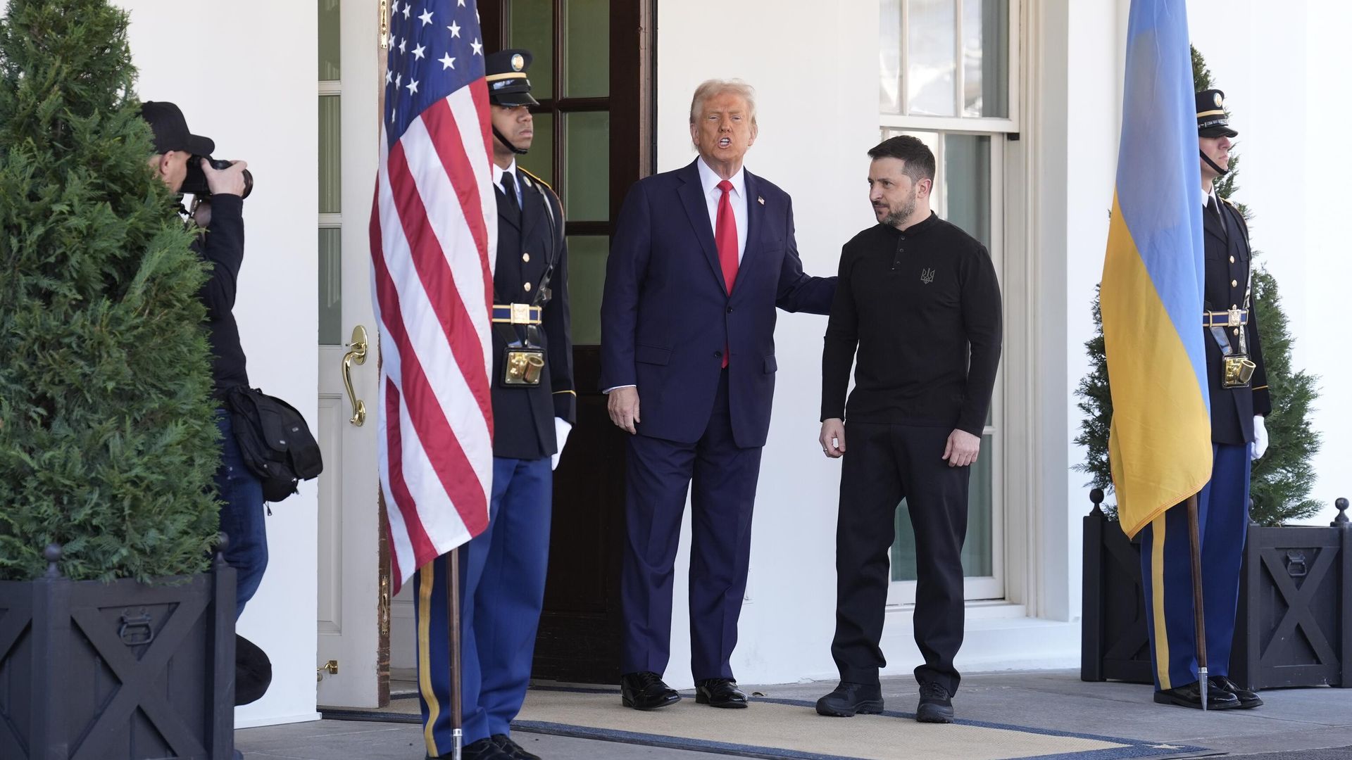 Дональд Трамп и Владимир Зеленский во время встречи в Вашингтоне Дональд Трамп и Владимир Зеленский во время встречи в Вашингтоне - РИА Новости, 1920, 06.07.2026