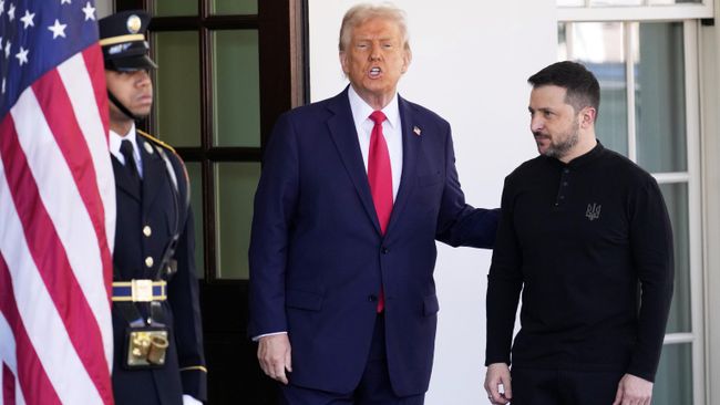 Дональд Трамп и Владимир Зеленский