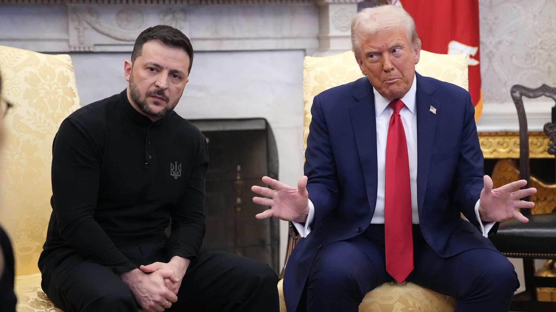 Дональд Трамп и Владимир Зеленский во время встречи в Вашингтоне. 28 февраля 2025 Дональд Трамп и Владимир Зеленский во время встречи в Вашингтоне. 28 февраля 2025 - РИА Новости, 1920, 01.03.2025