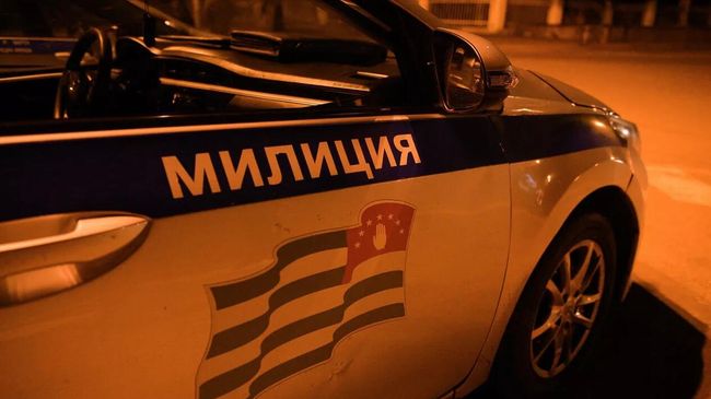 Автомобиль милиции Абхазии