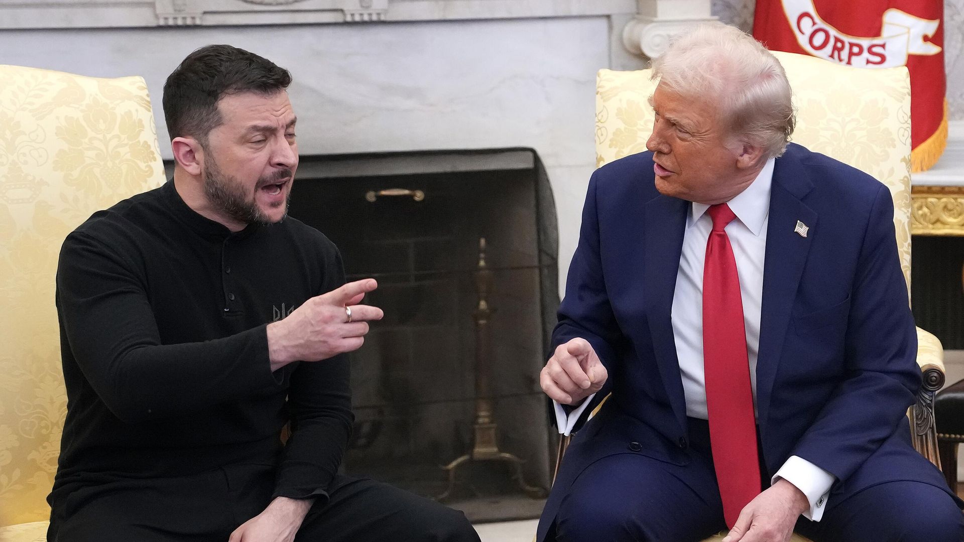 Встреча Трампа с Зеленским в Белом доме 28 февраля Встреча Трампа с Зеленским в Белом доме 28 февраля - РИА Новости, 1920, 03.03.2025