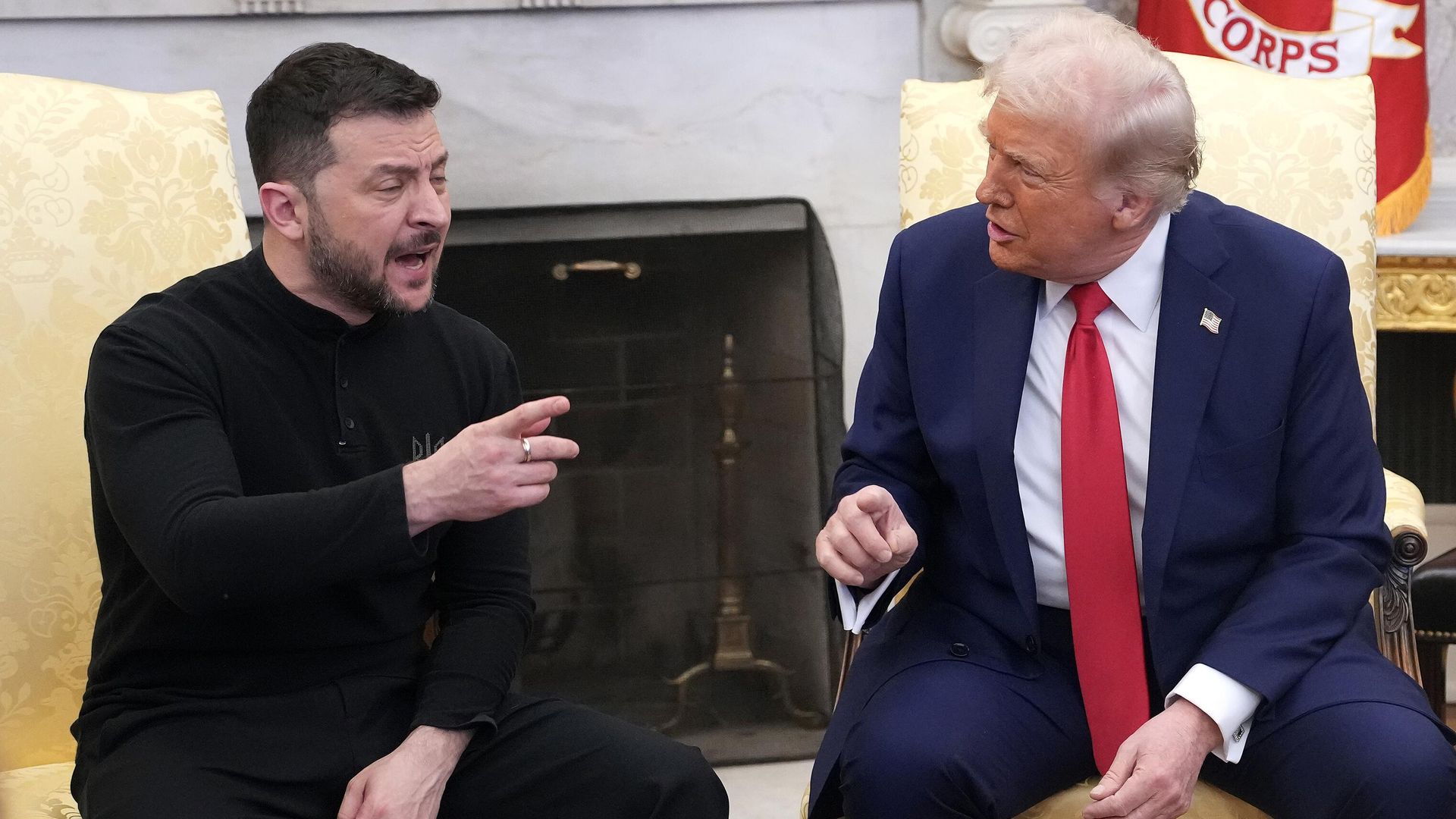 Встреча Трампа с Зеленским в Белом доме 28 февраля Встреча Трампа с Зеленским в Белом доме 28 февраля - РИА Новости, 1920, 03.03.2025