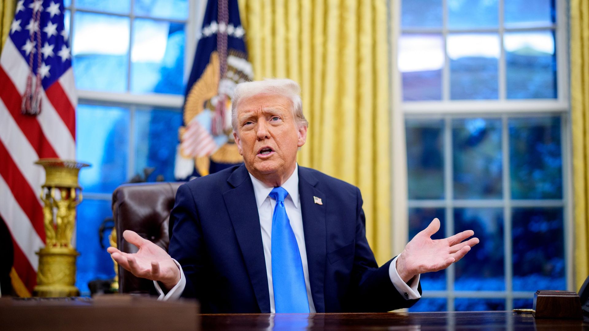Президент США Дональд Трамп Президент США Дональд Трамп - РИА Новости, 1920, 12.03.2025