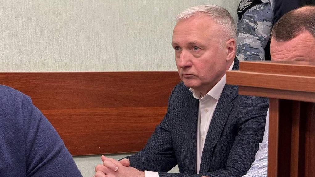 Экс-глава красноярского правительства Юрий Лапшин в зале суда Экс-глава красноярского правительства Юрий Лапшин в зале суда - РИА Новости, 1920, 04.03.2025