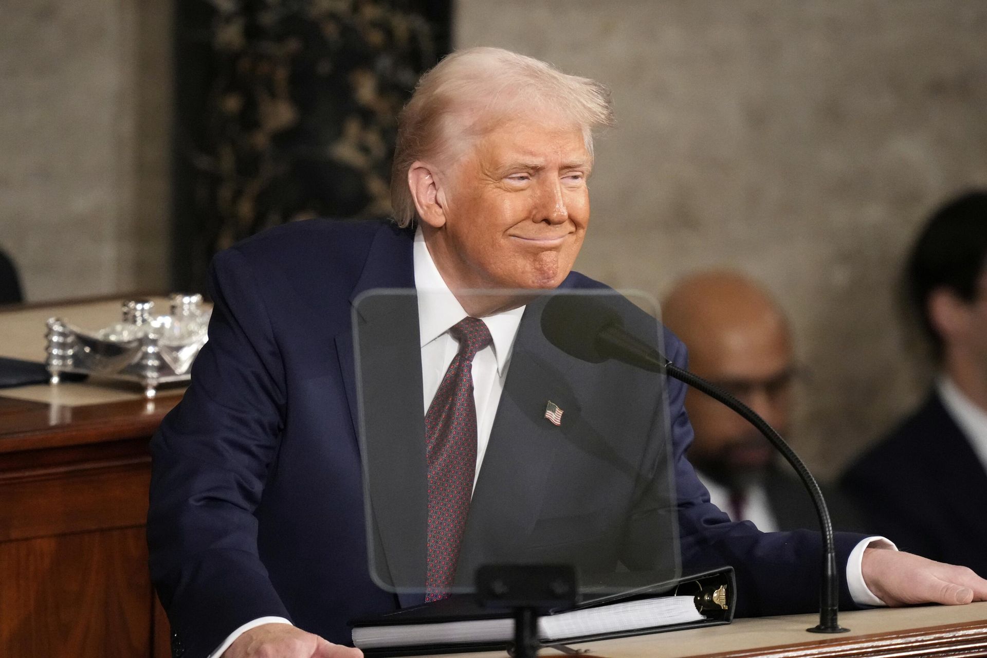 Выступление президента США Дональда Трампа во время обращения к совместной сессии конгресса США Выступление президента США Дональда Трампа во время обращения к совместной сессии конгресса США - РИА Новости, 1920, 27.01.2026