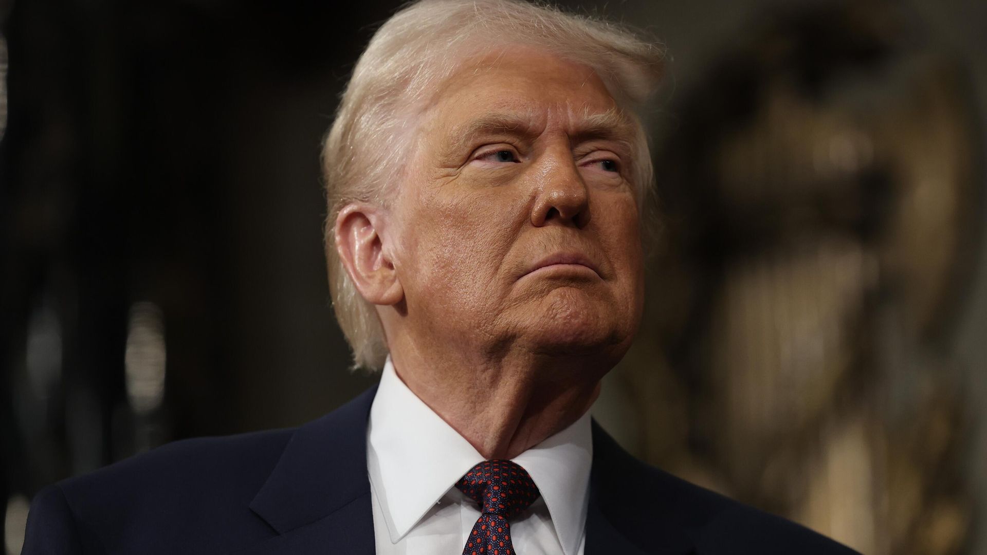 Президент США Дональд Трамп во время выступления в конгрессе США Президент США Дональд Трамп во время выступления в конгрессе США - РИА Новости, 1920, 05.03.2025