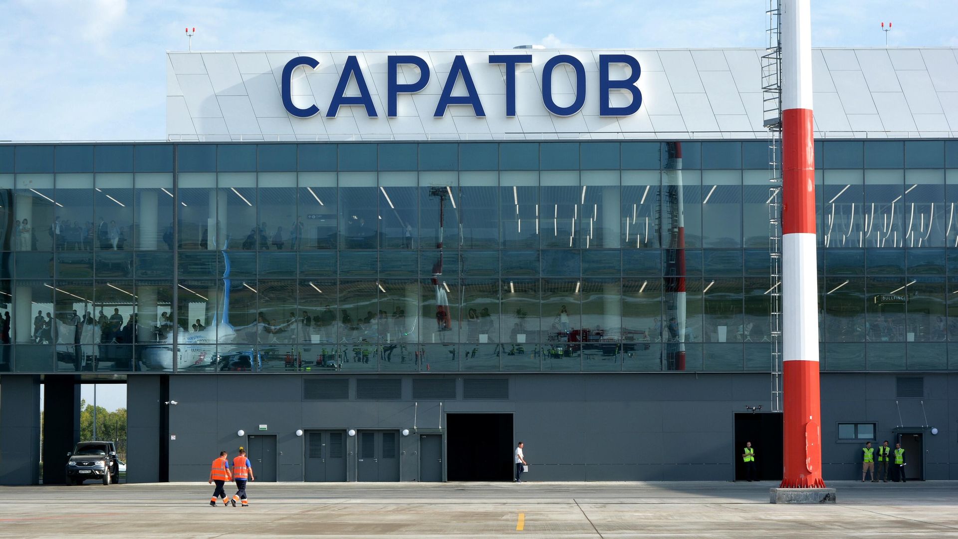 Здание международного аэропорта Гагарин в Саратовской области Здание международного аэропорта Гагарин в Саратовской области - РИА Новости, 1920, 22.04.2026