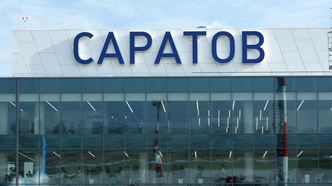 Здание международного аэропорта Гагарин в Саратовской области