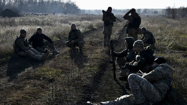 Украинские военные