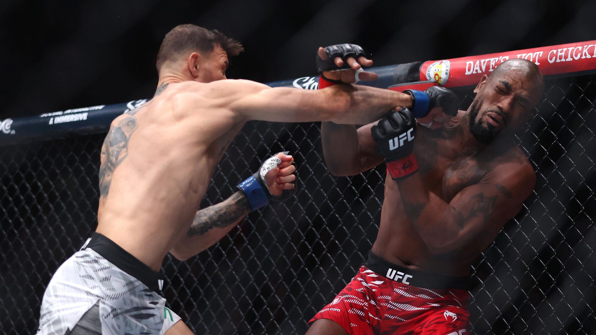 Эпизод боя Руффи против Грина на UFC 313 Эпизод боя Руффи против Грина на UFC 313 - РИА Новости, 1920, 09.03.2025