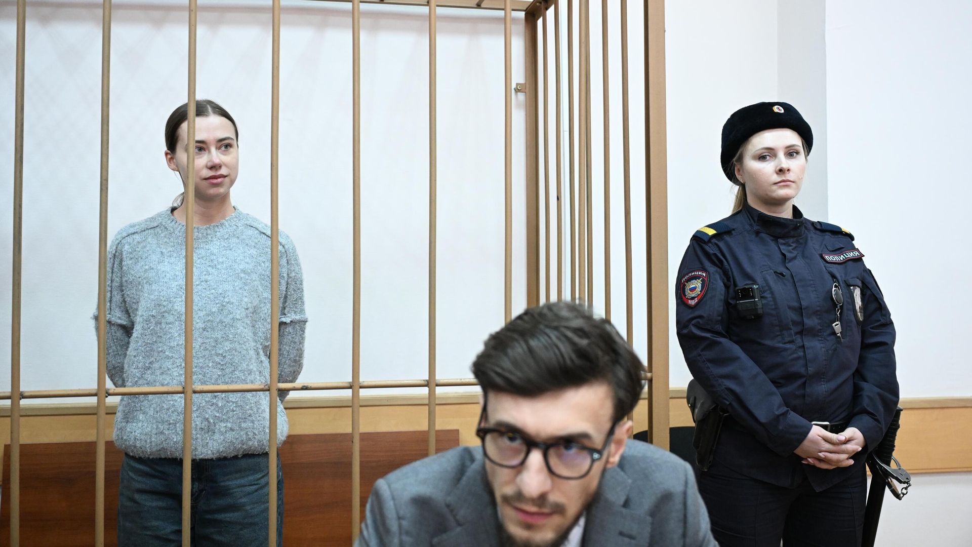 Блогер Александра Митрошина в Чертановском районном суде города Москвы - РИА Новости, 1920, 21.10.2025