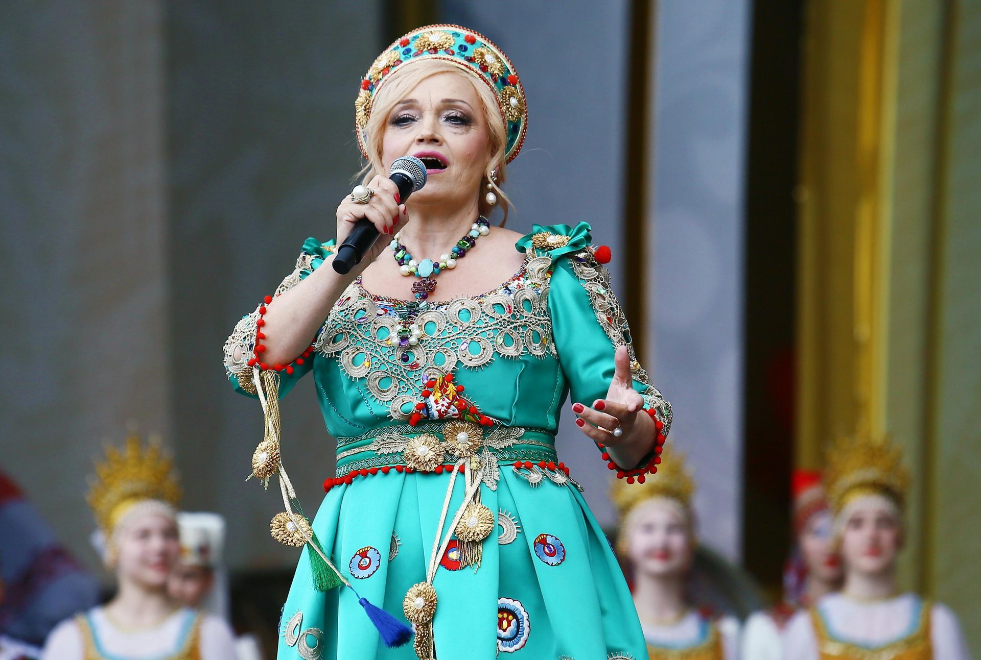 Надежда Кадышева на выставке Россия - РИА Новости, 1920, 10.03.2025