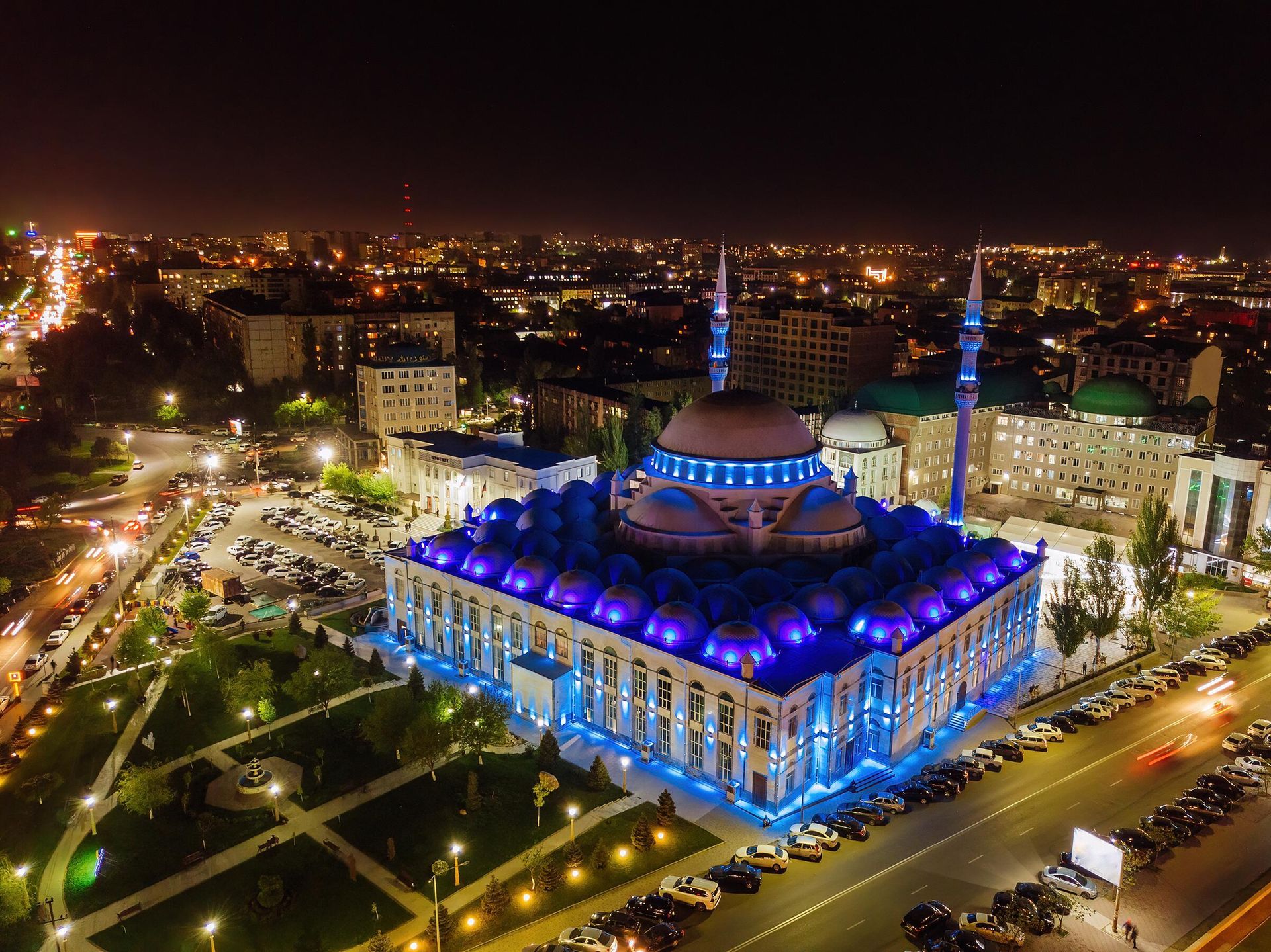 Центральная Джума-мечеть в Махачкале Центральная Джума-мечеть в Махачкале - РИА Новости, 1920, 11.03.2025