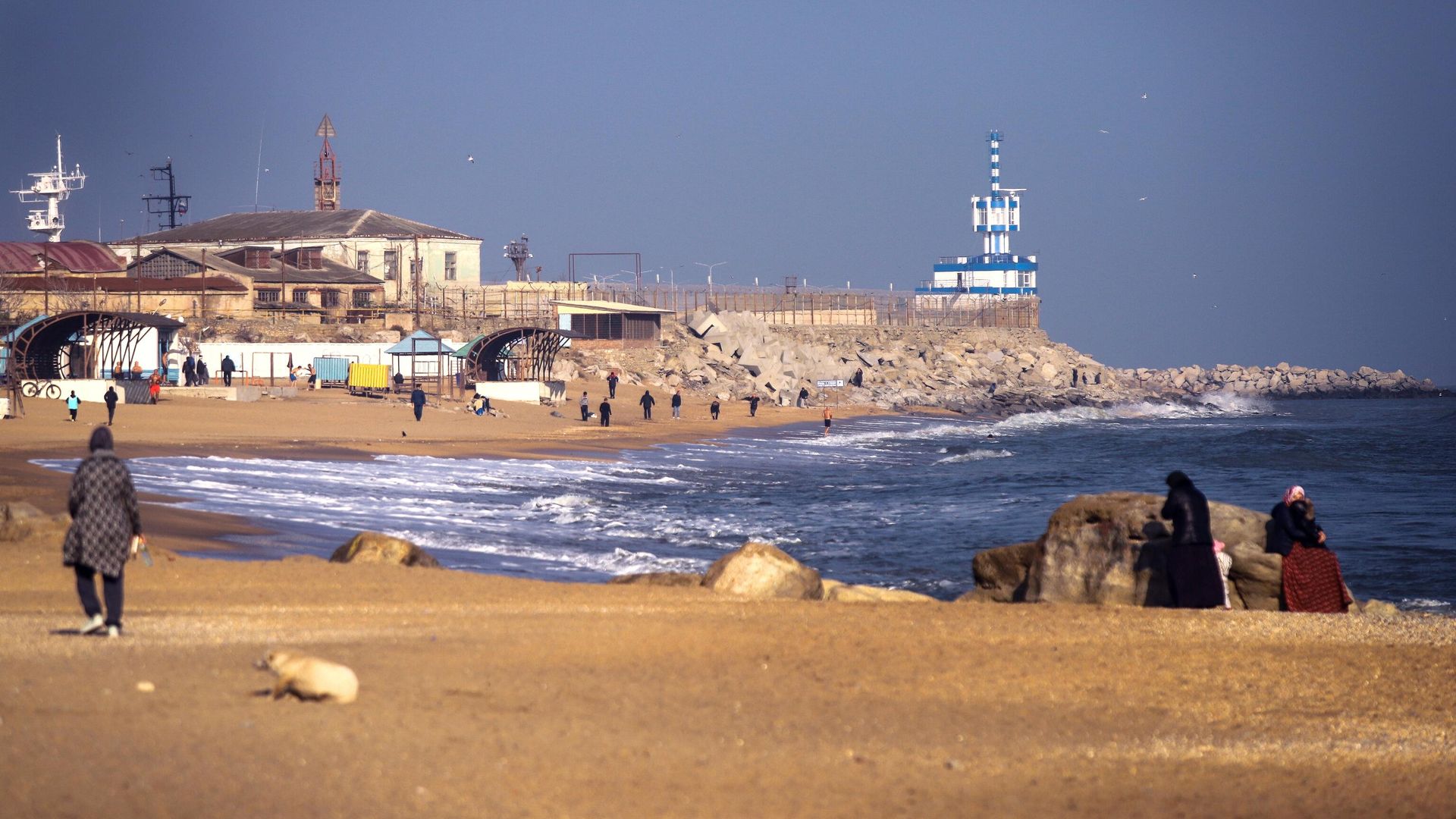 Побережье Каспийского моря - РИА Новости, 1920, 04.11.2025