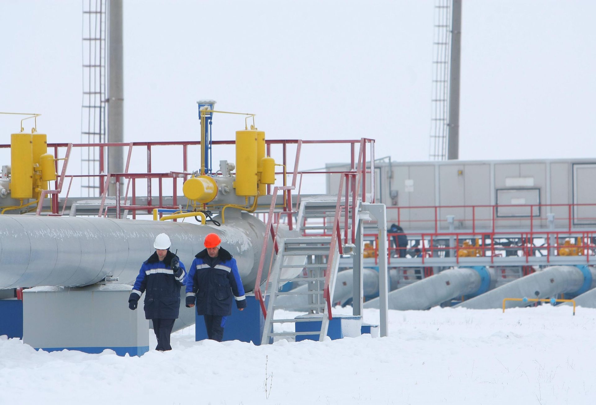 Газоизмерительная станция Суджа в Курской области в 2009 году Газоизмерительная станция Суджа в Курской области в 2009 году - РИА Новости, 1920, 11.03.2025