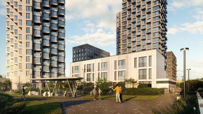 Жилой квартал Shagal в Даниловском районе Москвы