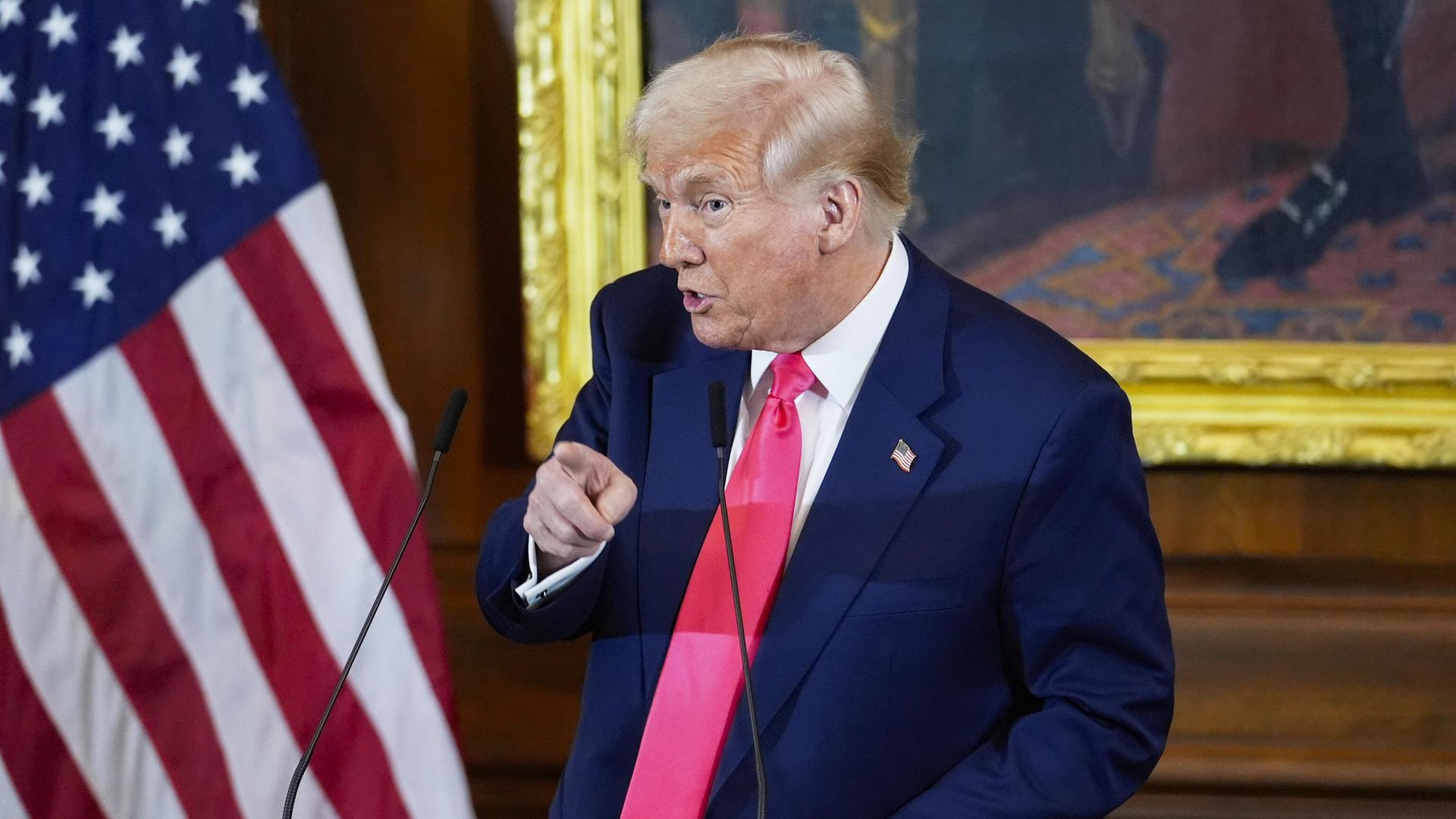 Президент США Дональд Трамп Президент США Дональд Трамп - РИА Новости, 1920, 30.03.2025