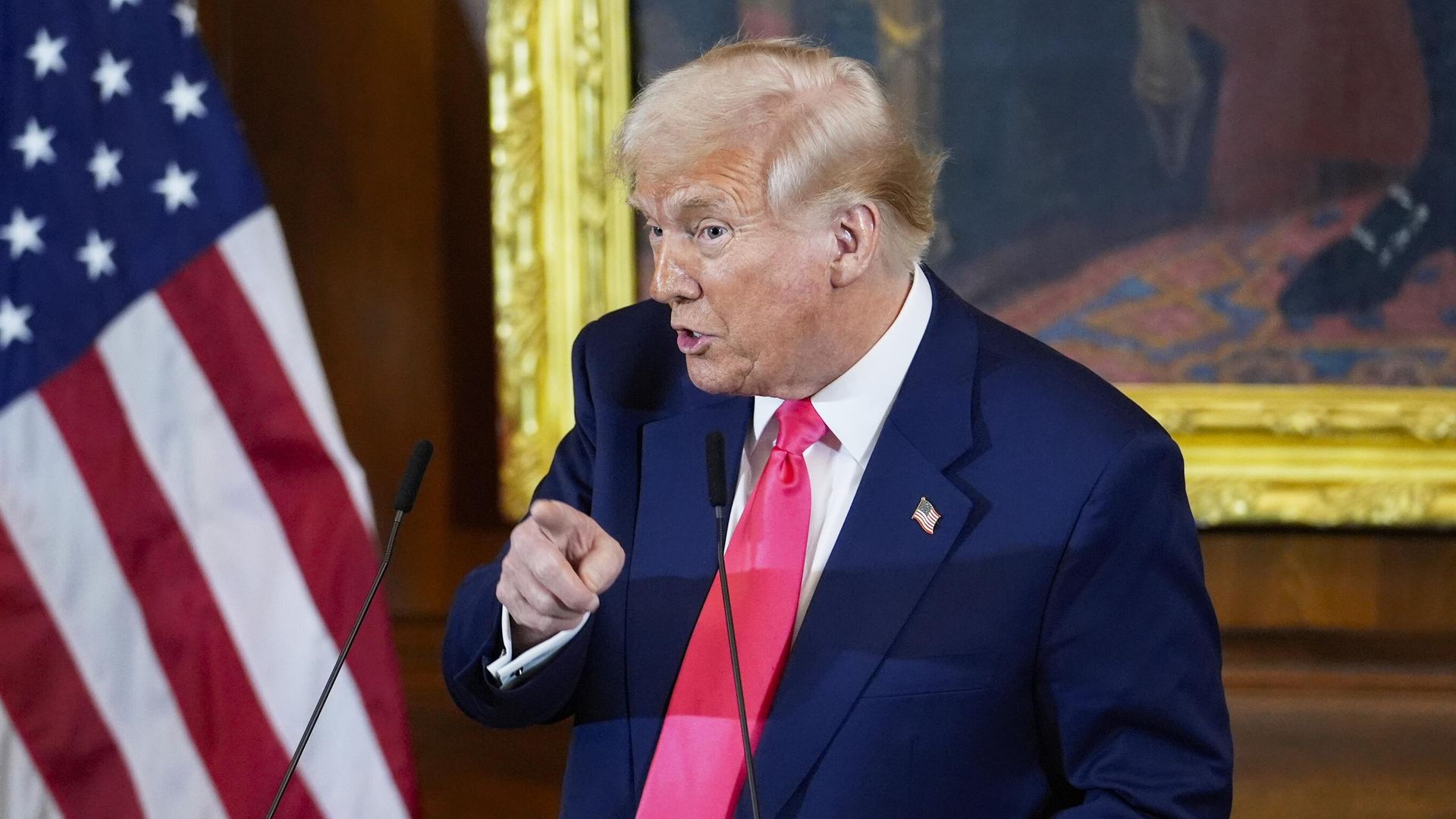 Президент США Дональд Трамп Президент США Дональд Трамп - РИА Новости, 1920, 19.03.2025