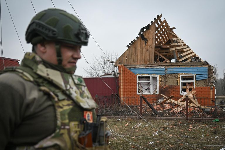 Хутор Агроном в Суджанском районе Курской области, освобожденный российскими Вооруженными силами от подразделений ВСУ