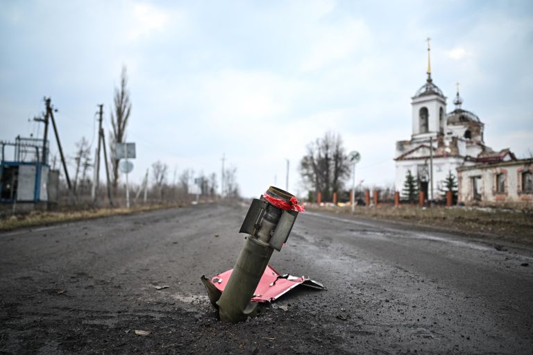 Церковь Воздвижения Честного Креста Господня в селе Черкасское Поречное в Суджанском районе Курской области, освобожденном российскими Вооруженными силами от подразделений ВСУ
