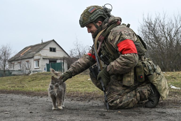 Хутор Агроном в Суджанском районе Курской области, освобожденный российскими Вооруженными силами от подразделений ВСУ