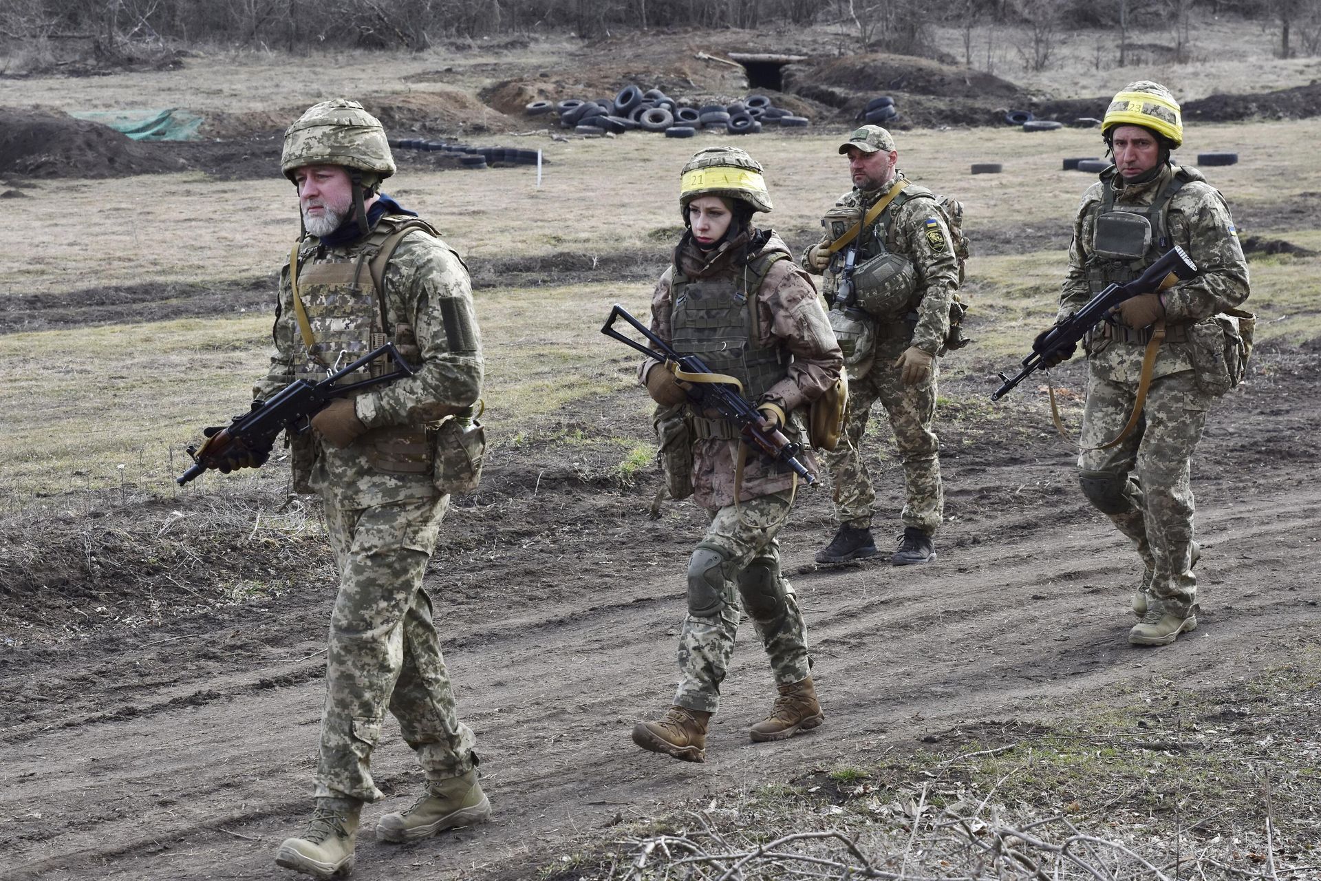 Украинские военные Украинские военные - РИА Новости, 1920, 11.04.2025