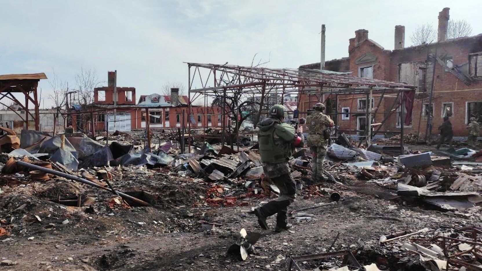 Суджа после освобождения российскими военными от ВСУ Суджа после освобождения российскими военными от ВСУ - РИА Новости, 1920, 15.03.2025