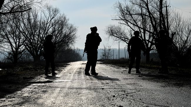 Российские военнослужащие
