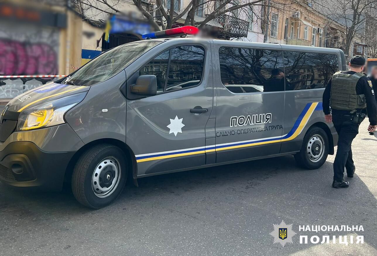 Полиция на месте убийства Демьяна Ганула в Одессе Полиция на месте убийства Демьяна Ганула в Одессе - РИА Новости, 1920, 14.03.2025