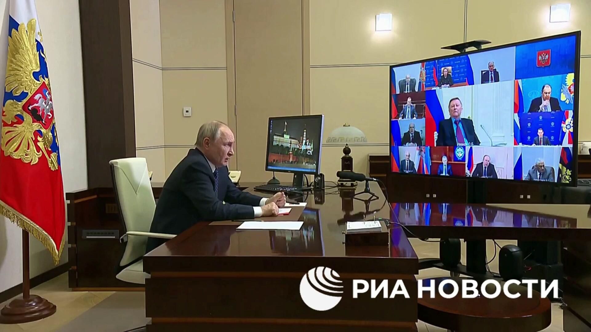 Ответ Путина на призыв Трампа пощадить украинских военных в Курской области - РИА Новости, 1920, 14.03.2025