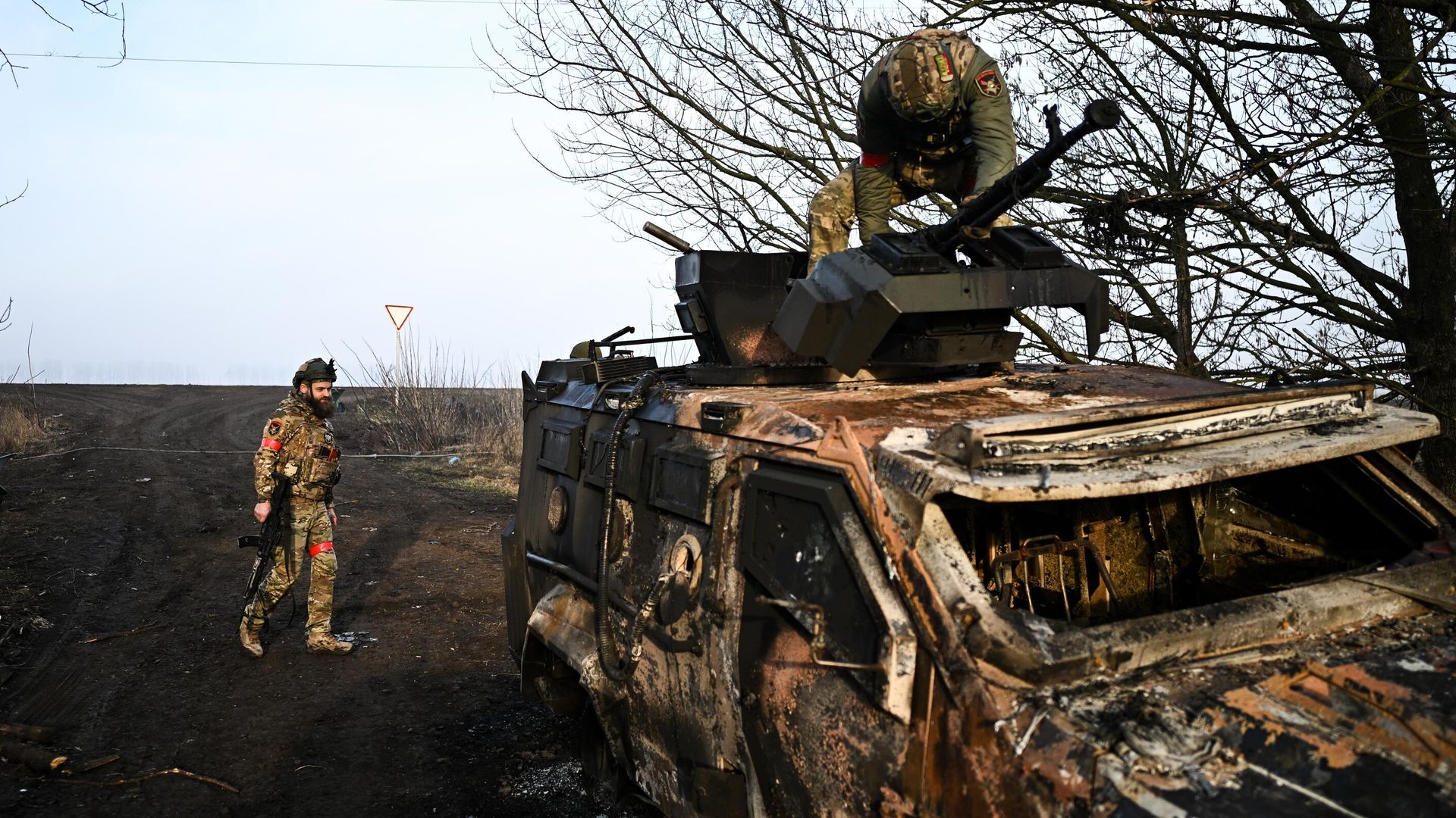 Военнослужащие ВС России в Суджанском районе Курской области - РИА Новости, 1920, 17.03.2025