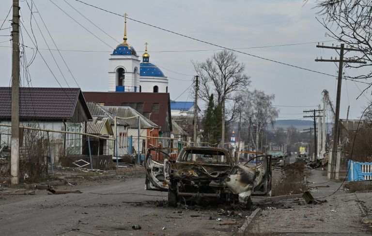 Освобожденное российскими войсками село Село Гончаровка в Курской области Освобожденное российскими войсками село Село Гончаровка в Курской области