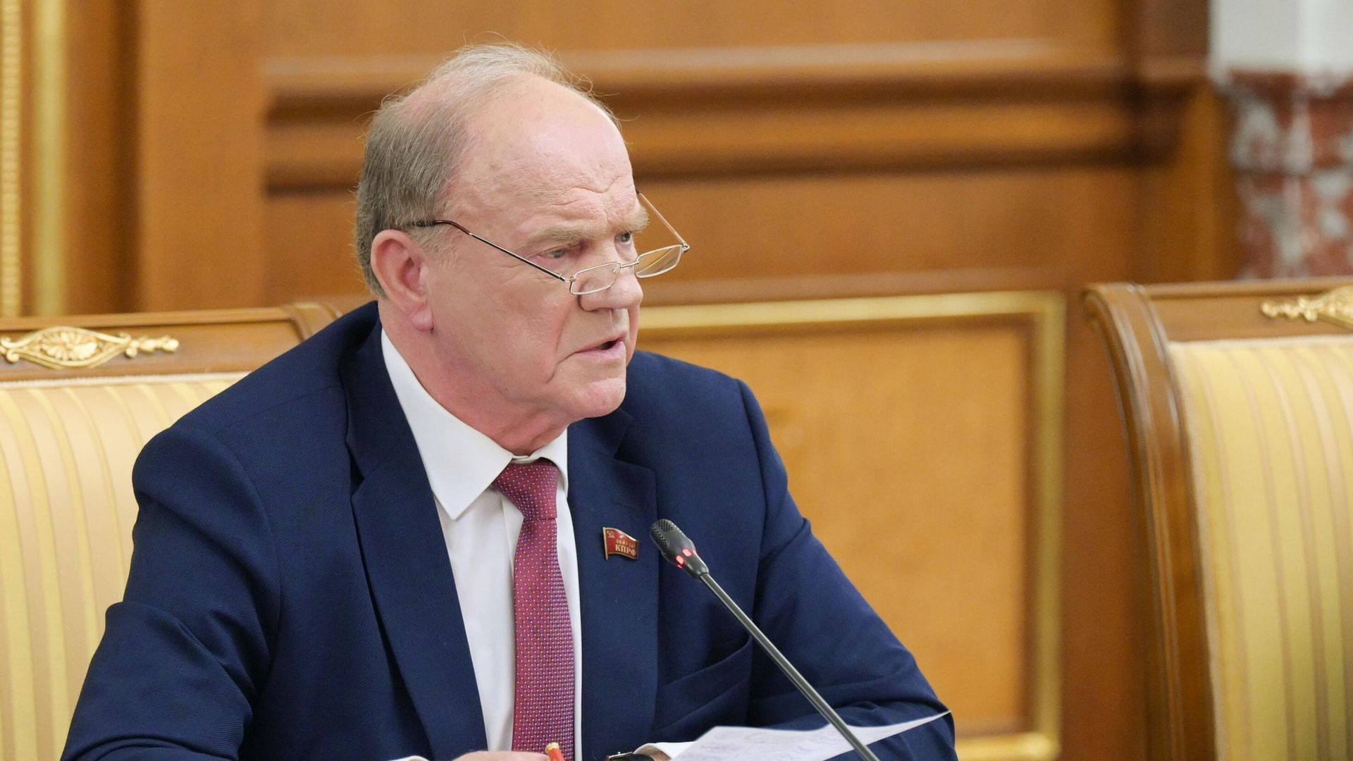 Лидер фракции КПРФ Геннадий Зюганов Лидер фракции КПРФ Геннадий Зюганов - РИА Новости, 1920, 21.09.2026