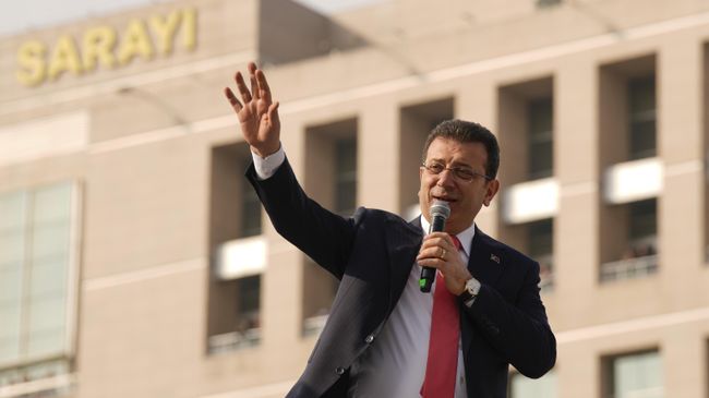 Бывший мэр Стамбула Экрем Имамоглу