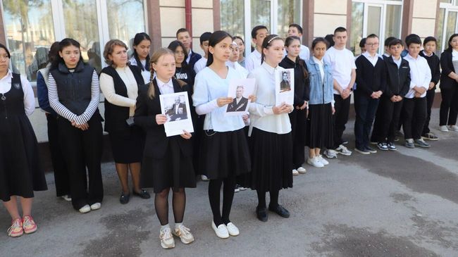 Акция Сад Памяти в Ташкенте Акция Сад Памяти в Ташкенте
