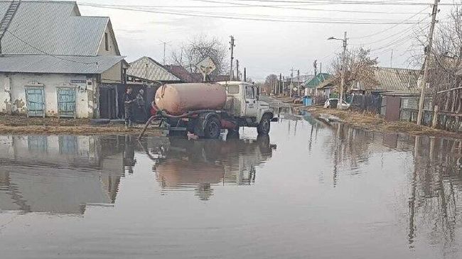 Паводок в Минусинске