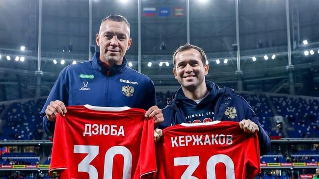 Артем Дзюба и Александр Кержаков