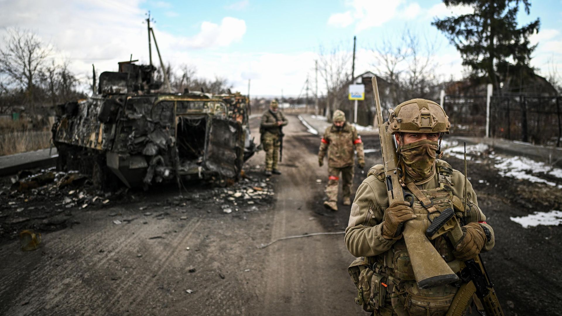 Российские военнослужащие в Курской области Российские военнослужащие в Курской области - РИА Новости, 1920, 03.04.2025