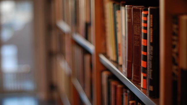Полка с книгами