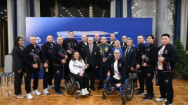 Первая спортивная премия Герои нашего времени для ветеранов СВО, учрежденная ПКР и и движением Здоровое Отечество