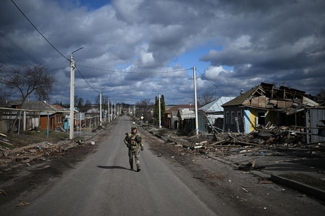Военнослужащие ВС России в Суджанском районе Курской области