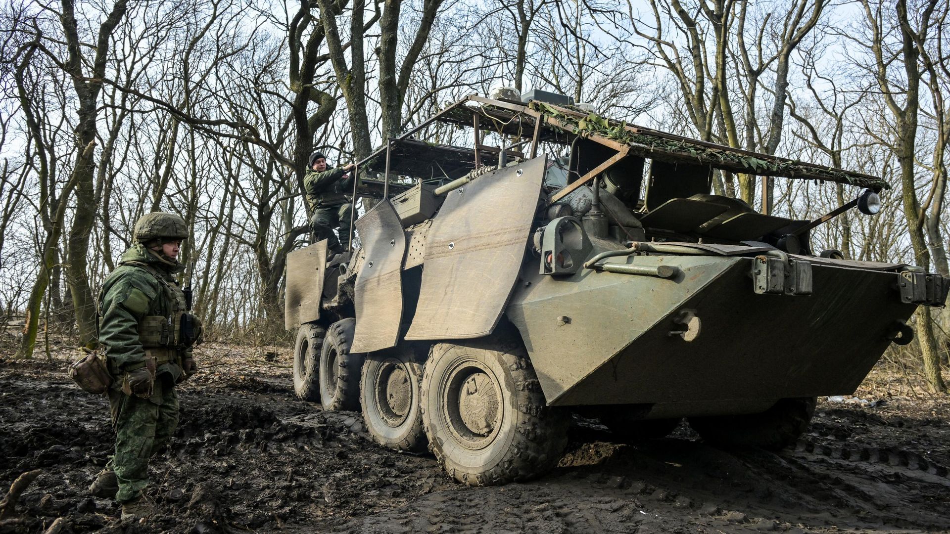 Военнослужащий из группы огневого прикрытия в зоне СВО Военнослужащий из группы огневого прикрытия в зоне СВО - РИА Новости, 1920, 05.04.2025