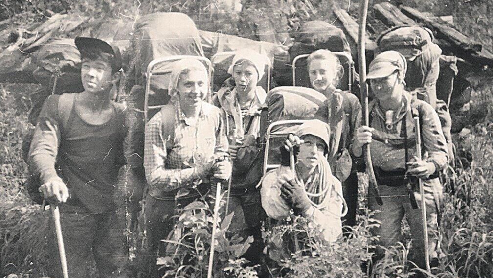 Группа Людмилы Коровиной в экспедиции на Хамар-Дабан - РИА Новости, 1920, 25.03.2025