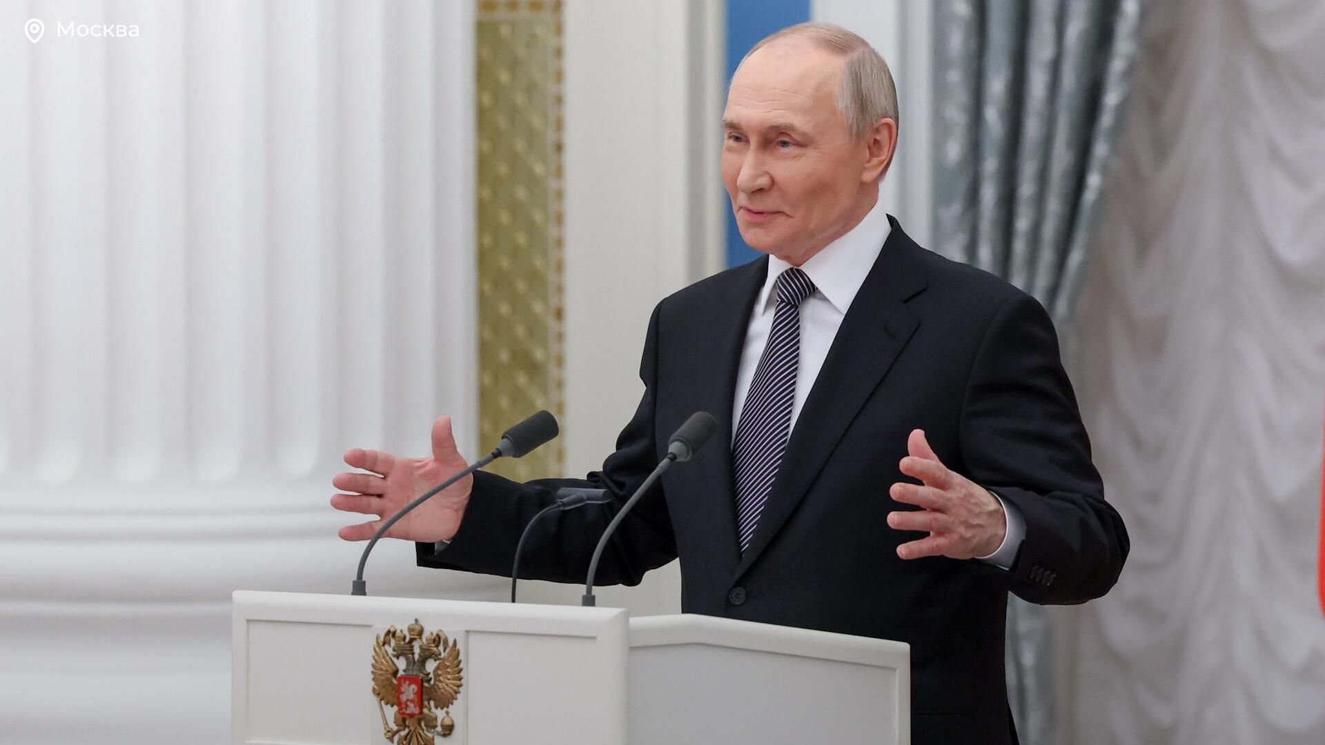 Путин о важности сохранения культурного наследия России Путин о важности сохранения культурного наследия России - РИА Новости, 1920, 25.03.2025