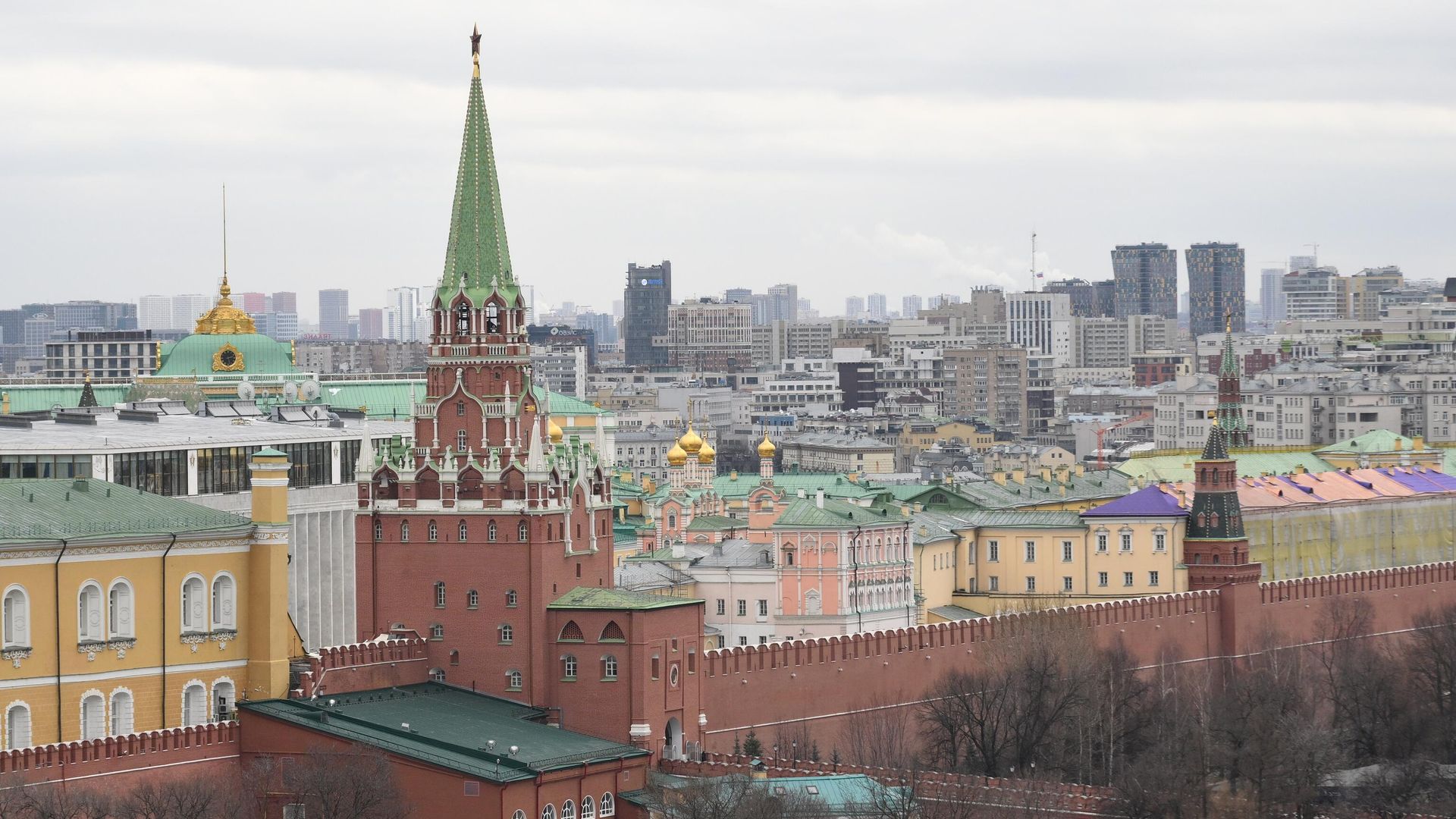 Вид на Московский Кремль Вид на Московский Кремль - РИА Новости, 1920, 17.11.2025