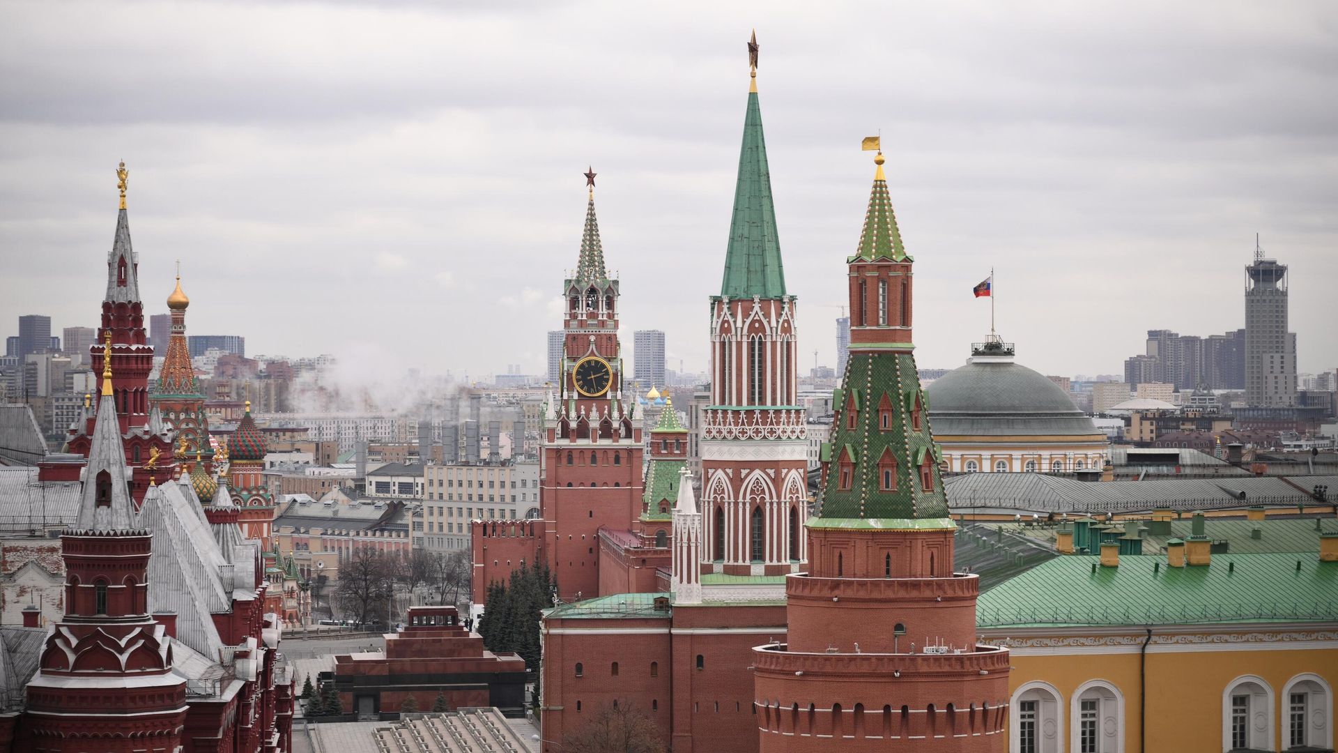 Вид на Московский Кремль Вид на Московский Кремль - РИА Новости, 1920, 31.03.2025