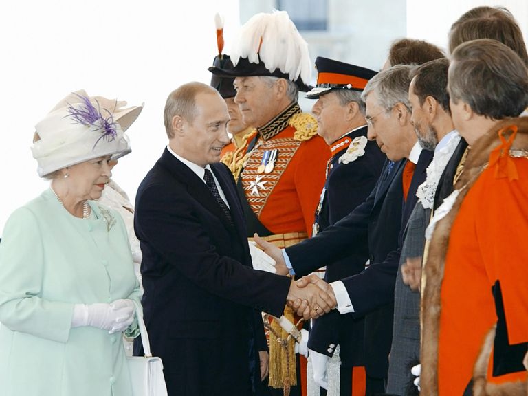 Официальный визит президента России Владимира Путина в Лондон, 2003 год Официальный визит президента России Владимира Путина в Лондон, 2003 год